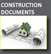 Photo of construction documents